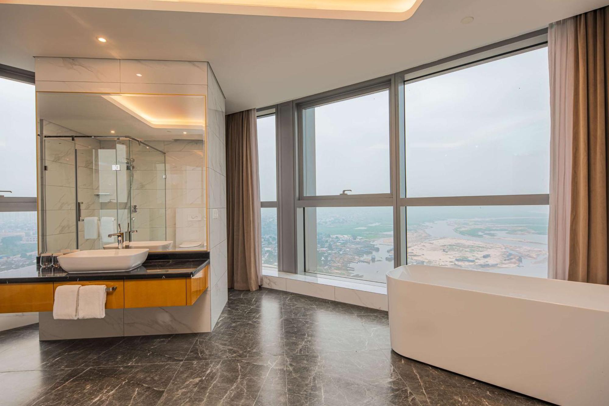 Hilton Brazzaville Les Tours Jumelles Hotel & Residences Exteriér fotografie