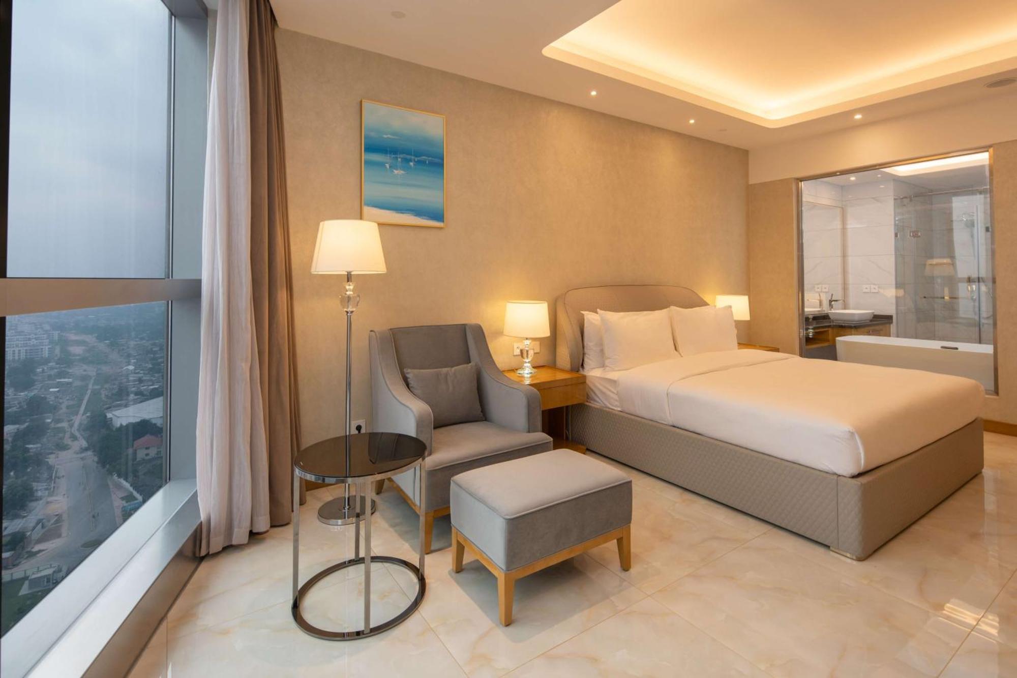Hilton Brazzaville Les Tours Jumelles Hotel & Residences Exteriér fotografie