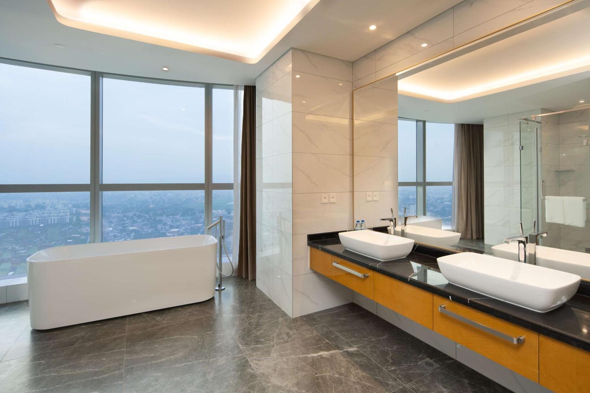 Hilton Brazzaville Les Tours Jumelles Hotel & Residences Exteriér fotografie